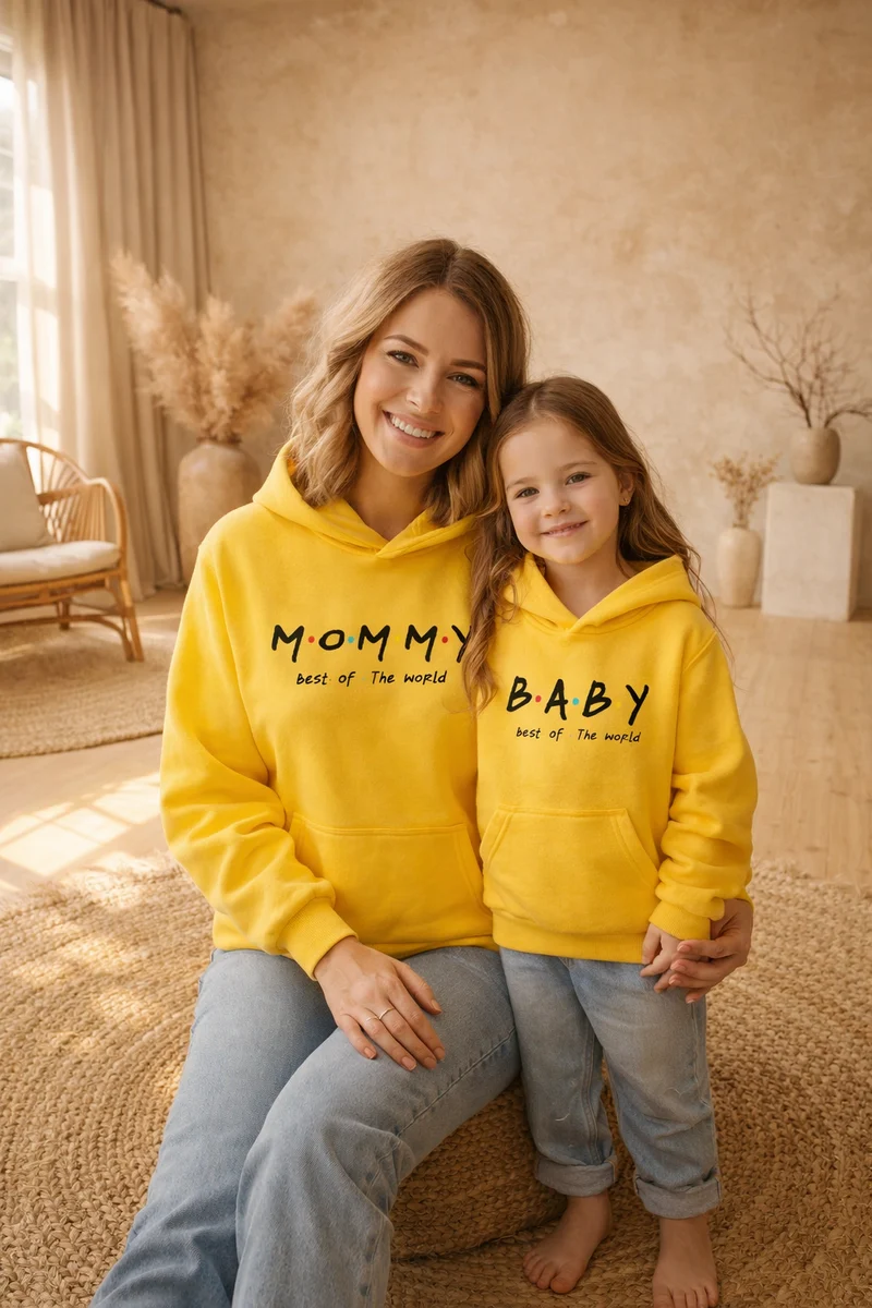 Mom And Daughter Hoodies