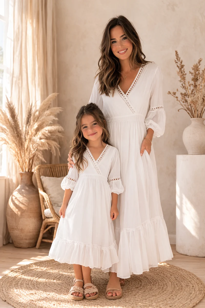Mother And Daughter Dresses For Wedding