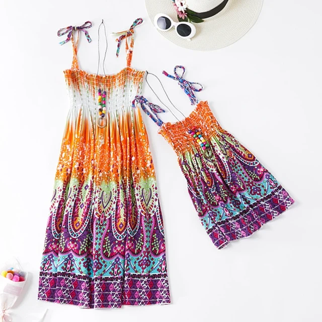 African Dresses For Mom And Daughter