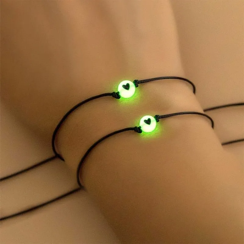 Leuchtende Perle Armband