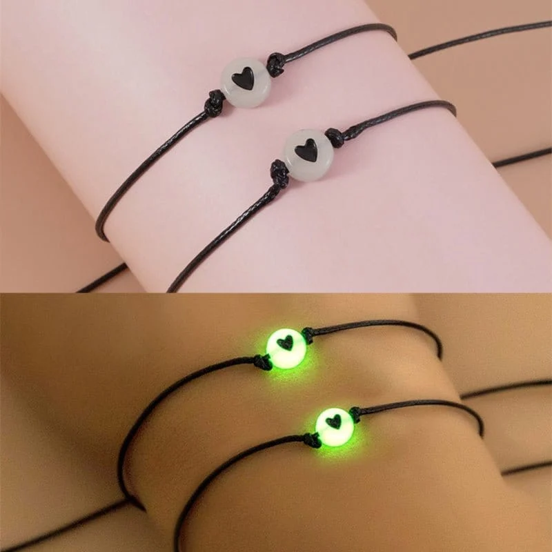 Leuchtende Perle Armband