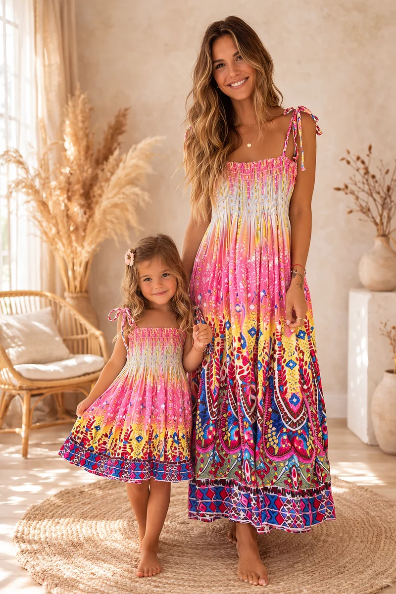 Dresses For Mom And Daughter India