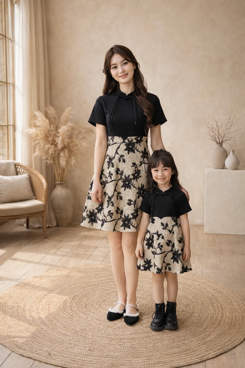 Mom Daughter Duo Dress