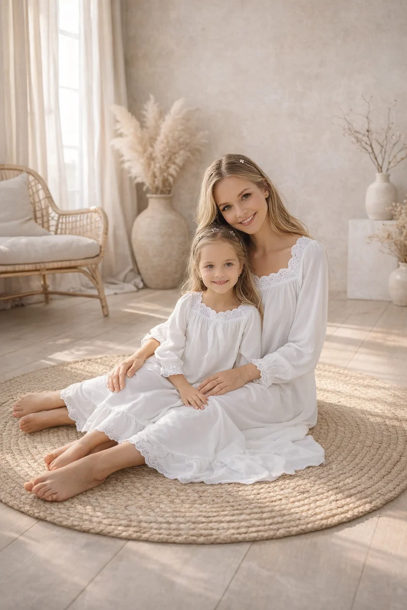 Matching Pj Mom And Daughter