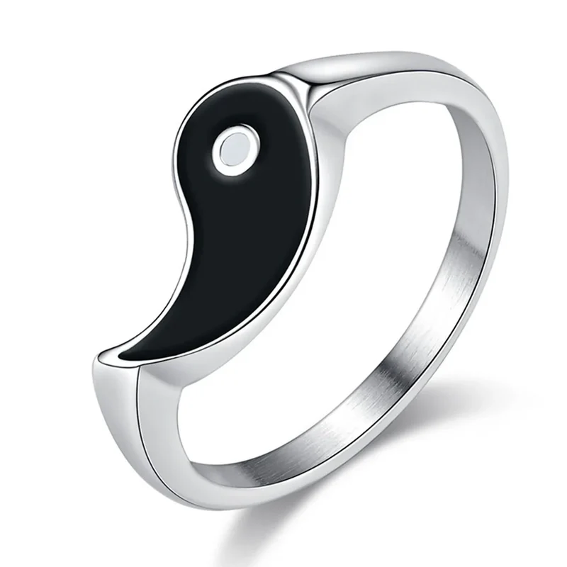 Freundschaftsringe Titan Carbon
