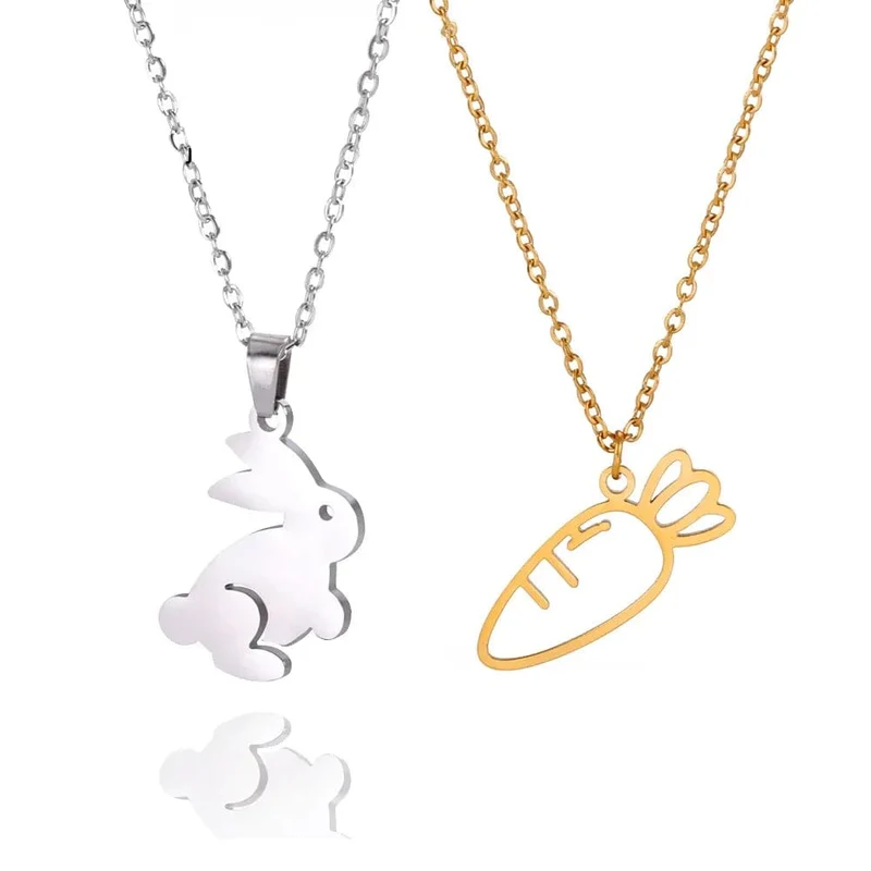 Kaninchen Karotte Freundschaft Kette