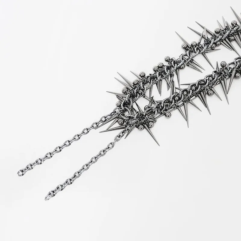 Mehrreihige Halskette im Punk-Stil für Damen