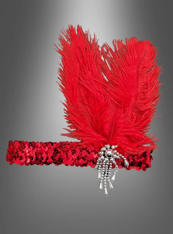 20er Pailletten Kopfschmuck Haarband