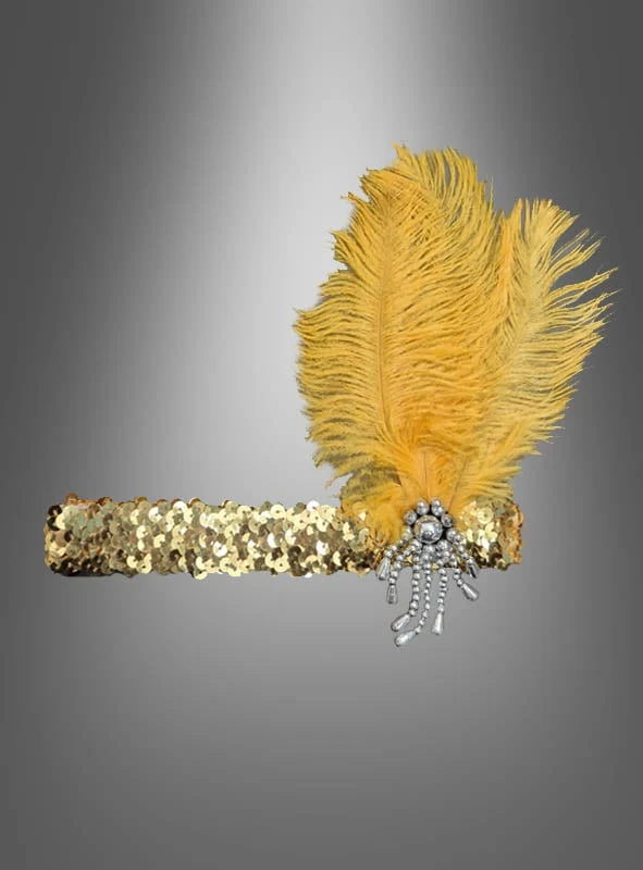 20er Pailletten Kopfschmuck Haarband