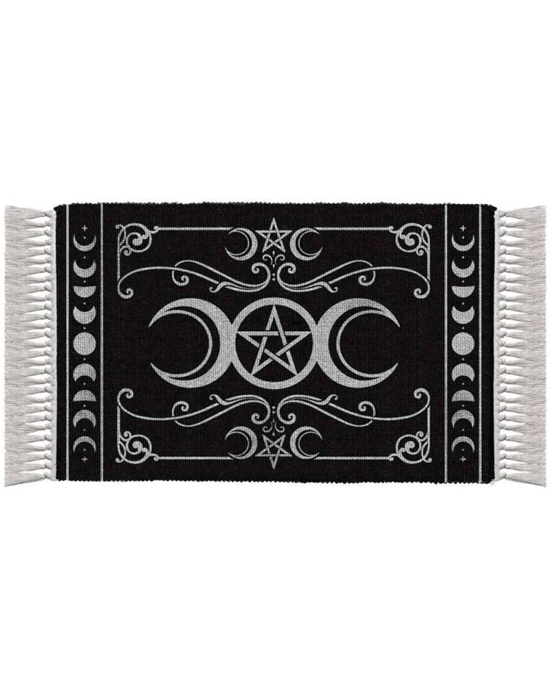 Gothic Teppich Triple Moon 97x51cm