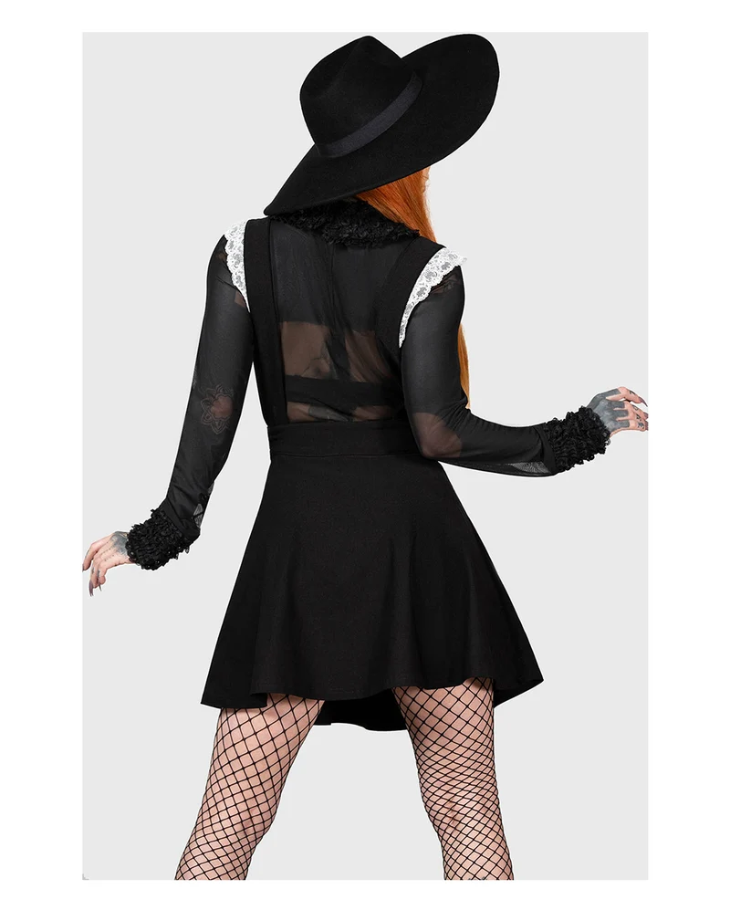 KILLSTAR Oriel Pinafore Latzkleid