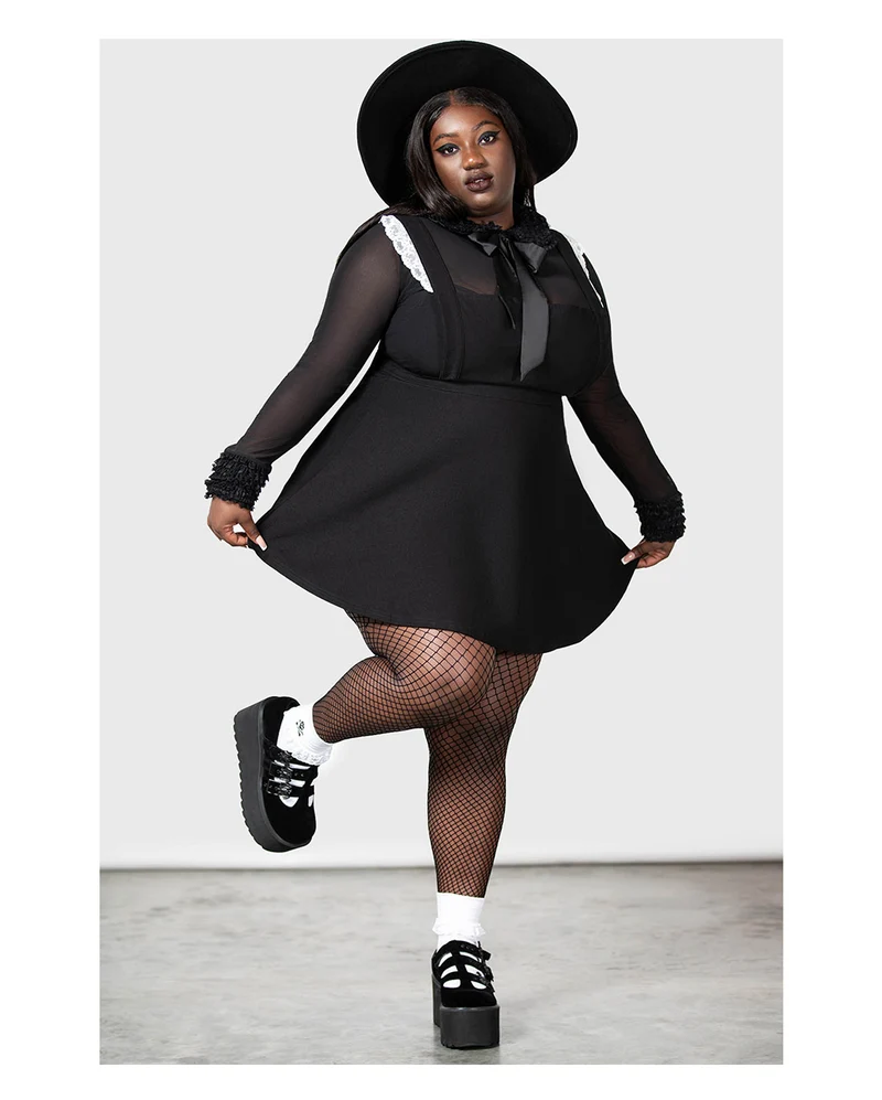 KILLSTAR Oriel Pinafore Latzkleid