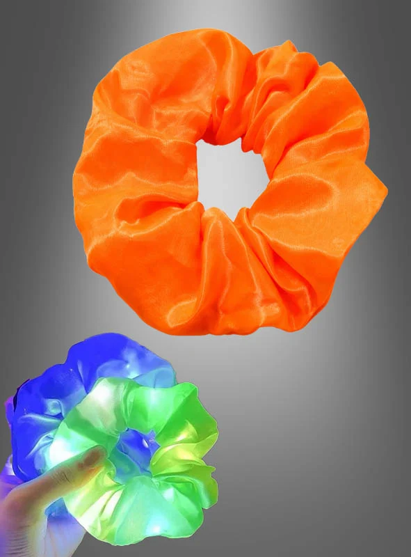 Scrunchie Haargummi mit LED
