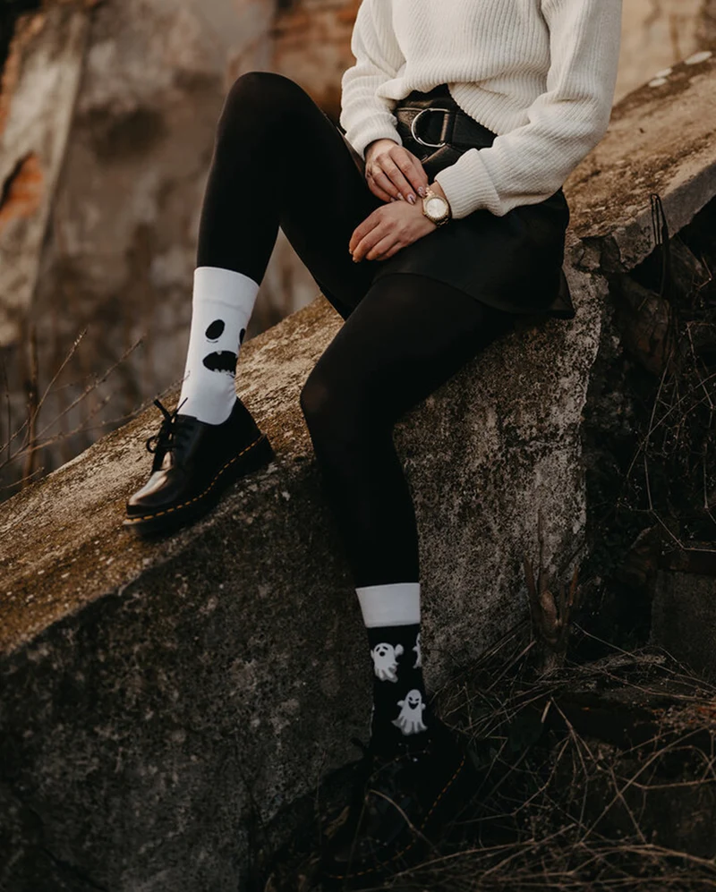 Halloween Geister Socken