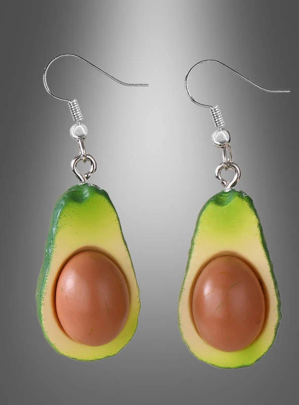 Avocado Ohrringe Kostümschmuck
