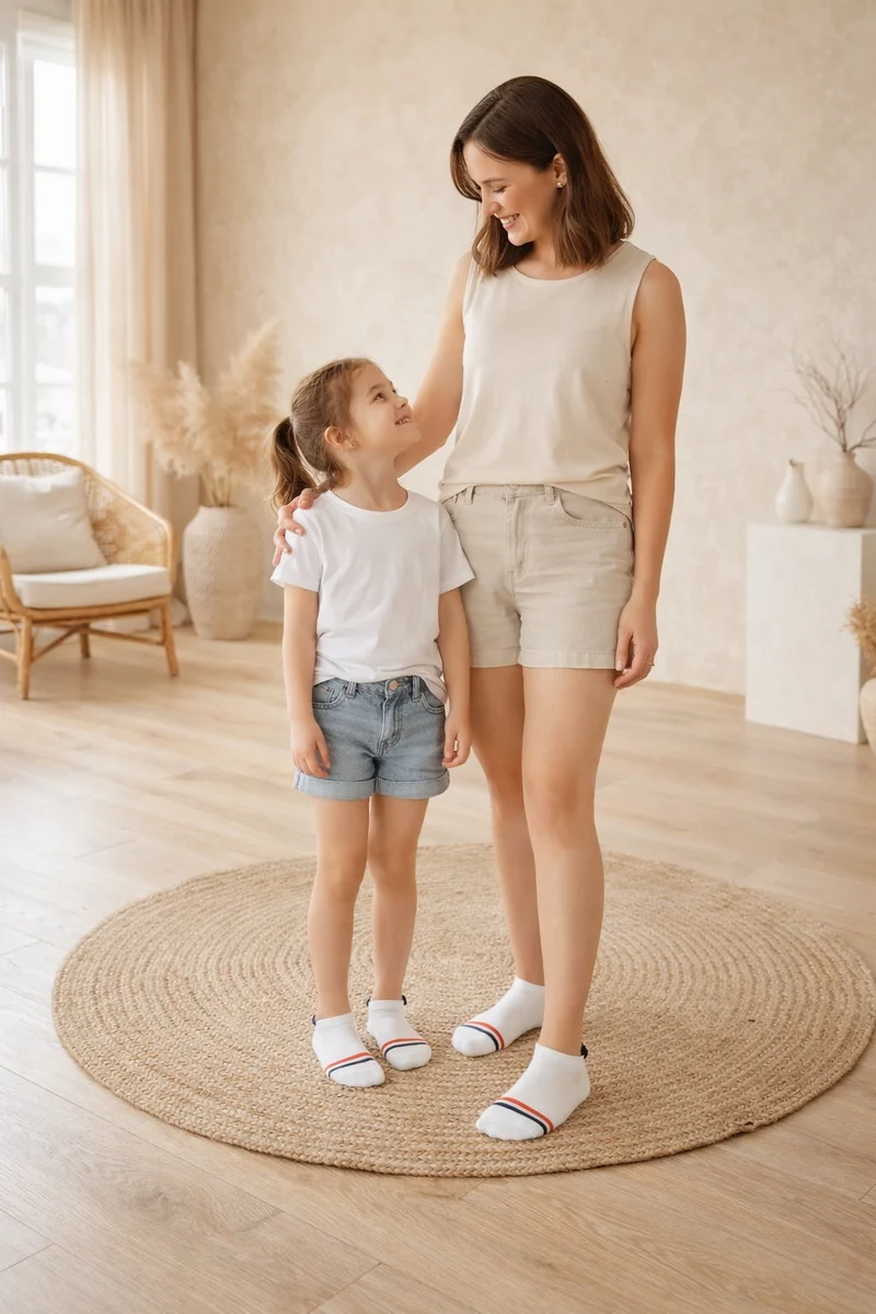 Mom And Daughter Socks