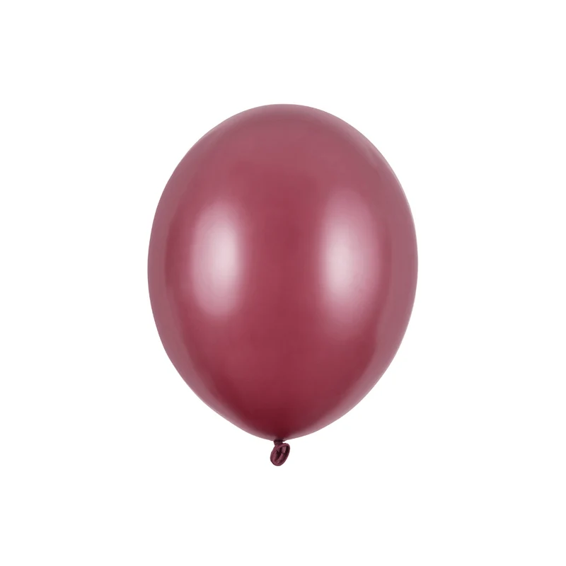Mini Ballons Ø 12cm Pearl Aubergine 10 Stk.