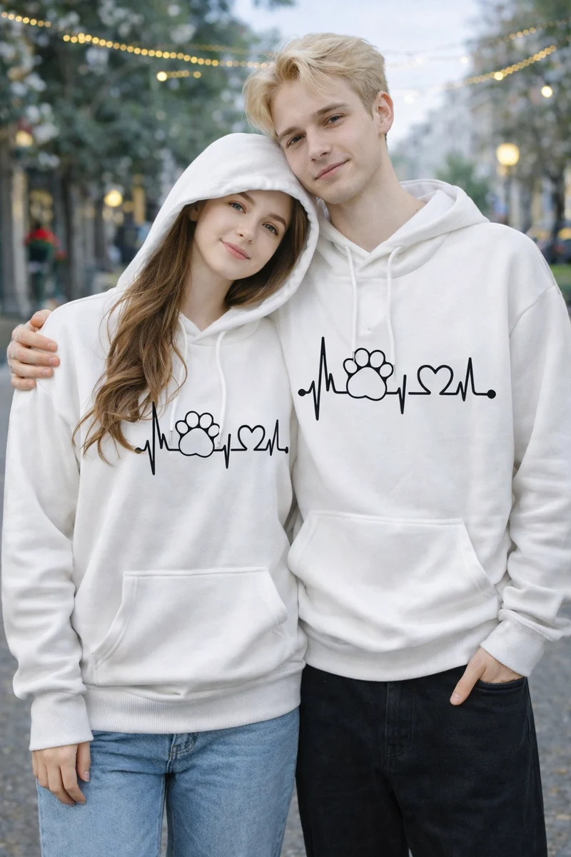 Pullover Herz Logo