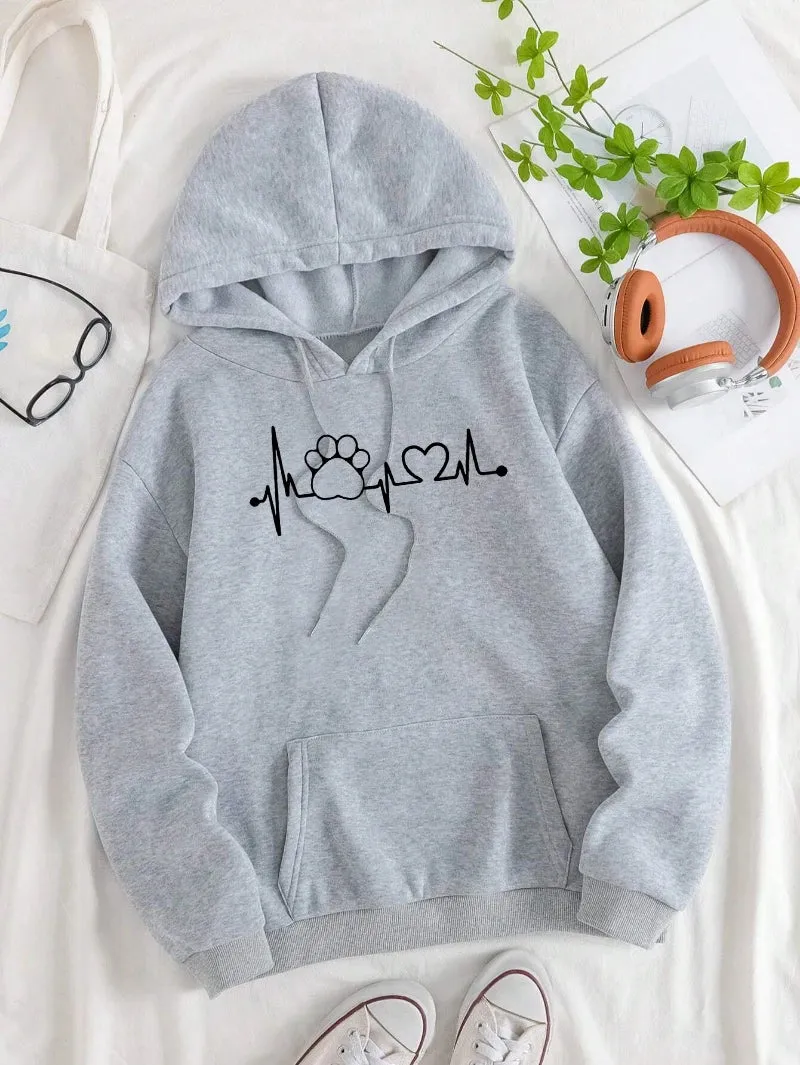 Pullover Herz Logo