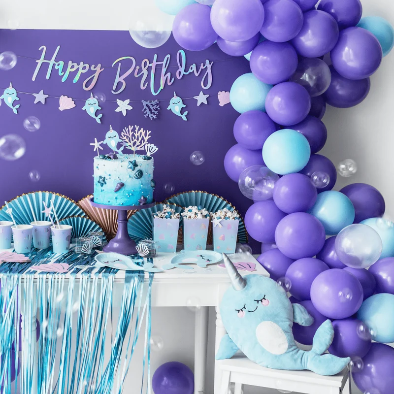 Mini Ballons Ø 12cm Pastell Lila 100 Stk.