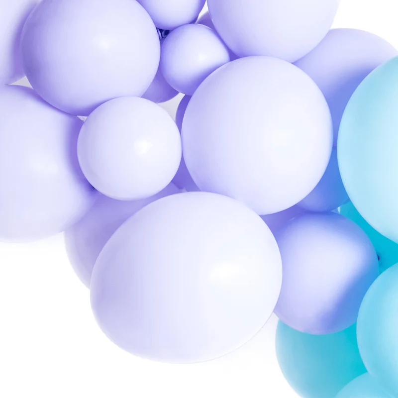 Mini Ballons Ø 12cm Pastell Flieder 10 Stk.