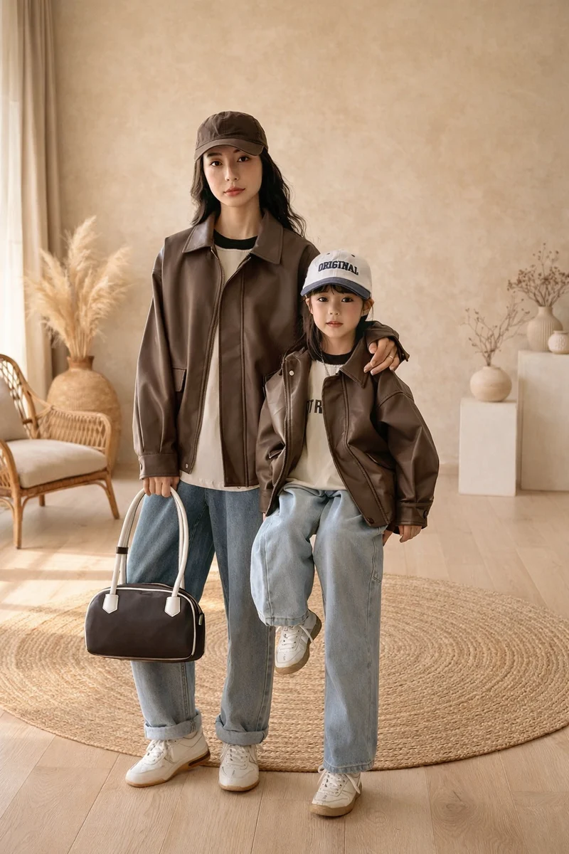Mutter Tochter Jacke