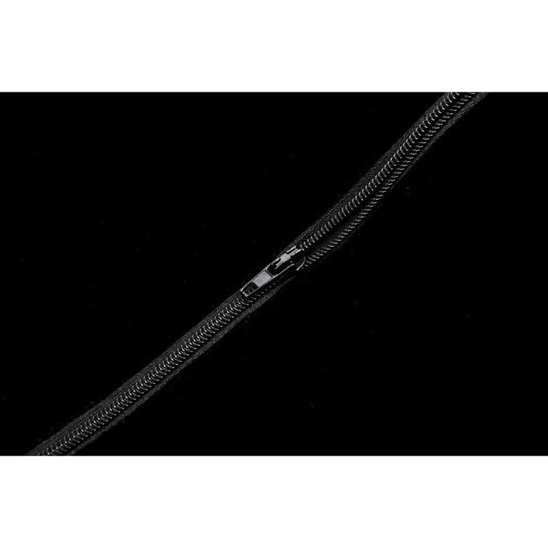Gothic-Überbrustkorsett aus Samt mit Metallkette in Kontrastfarbe für Damen