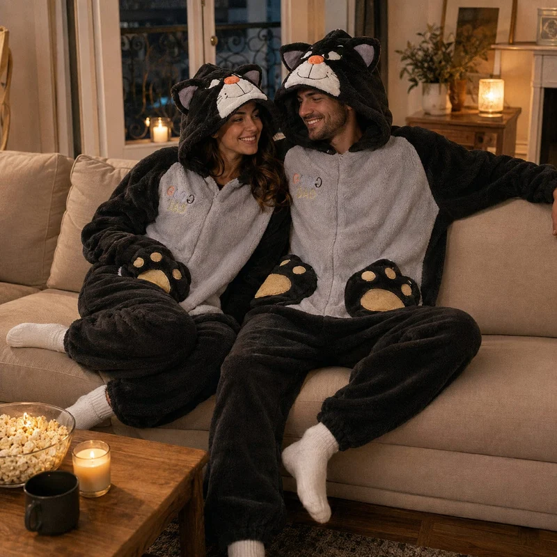 Pyjama Couple Marrant