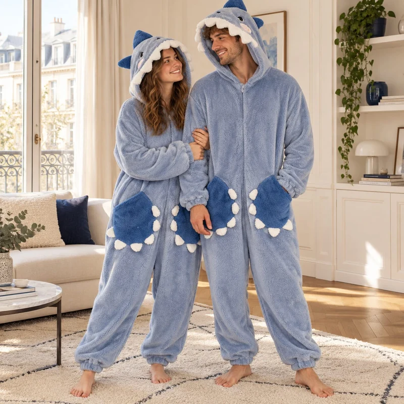 Pyjama Couple Polaire