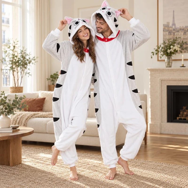 Pyjama Couple Grenouillère