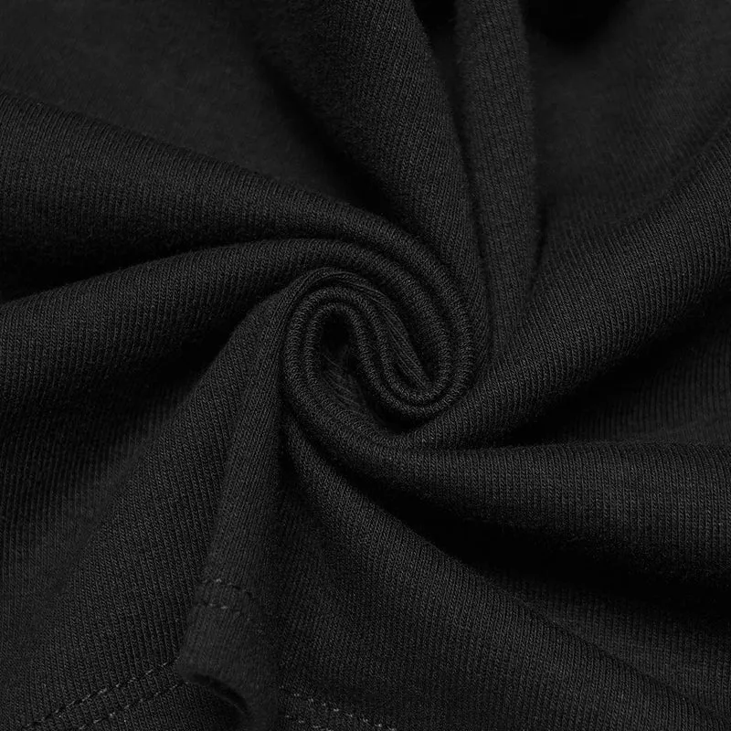 Punk-Cape für Damen in Übergröße, einfarbig