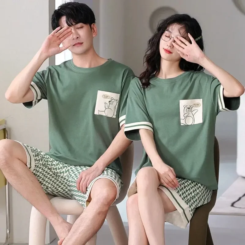 Pyjama Couple Été
