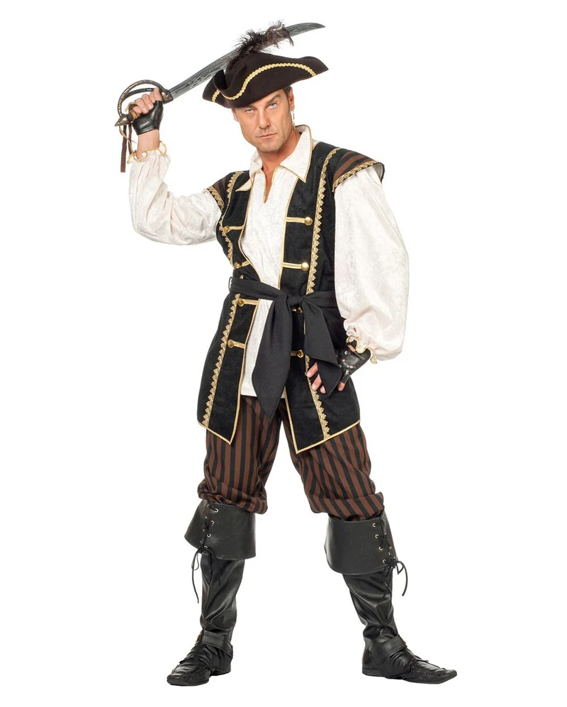 Piraten Commander Herren Kostüm