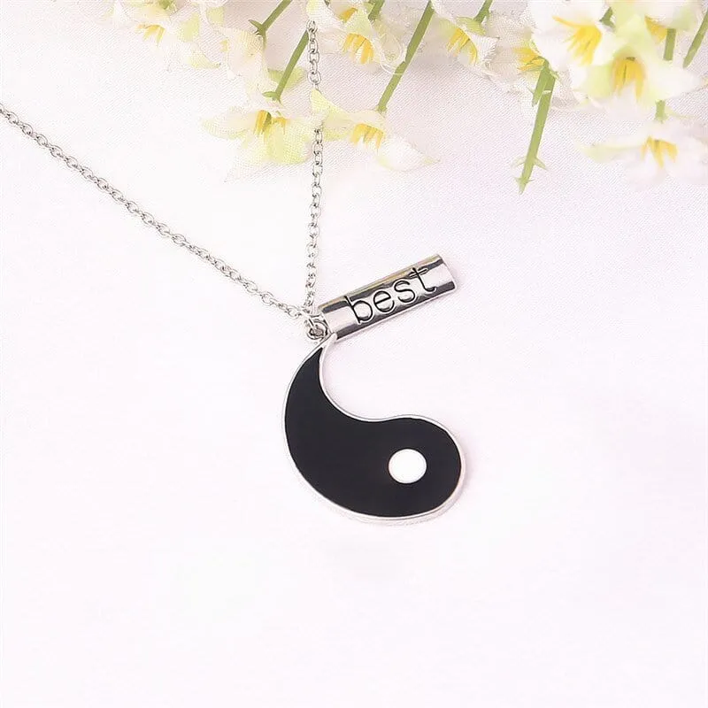 Freundschaftskette Für 2 Yin Yang