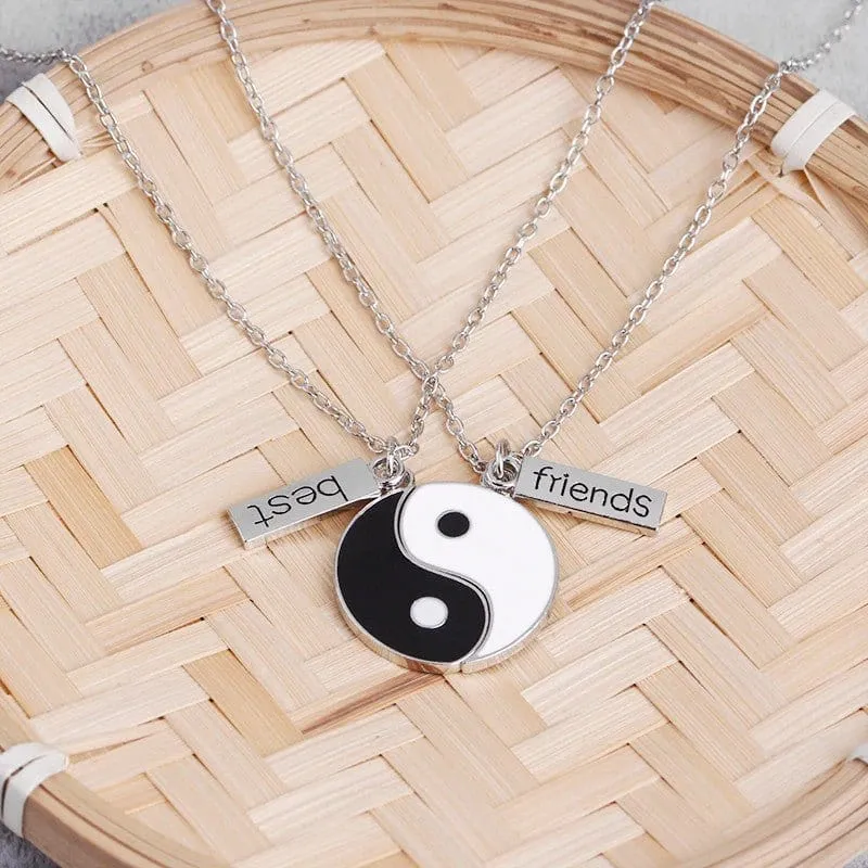 Freundschaftskette Für 2 Yin Yang