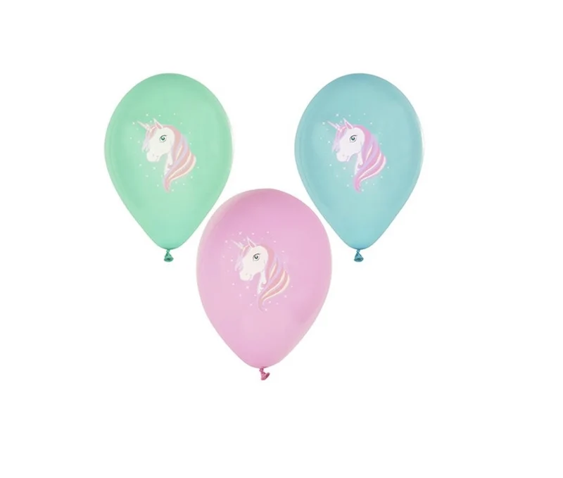 Luftballons "Unicorn" 6 Stk.