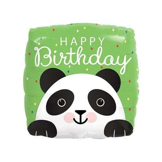 Heliumballon-Geschenk "Happy Birthday" Panda