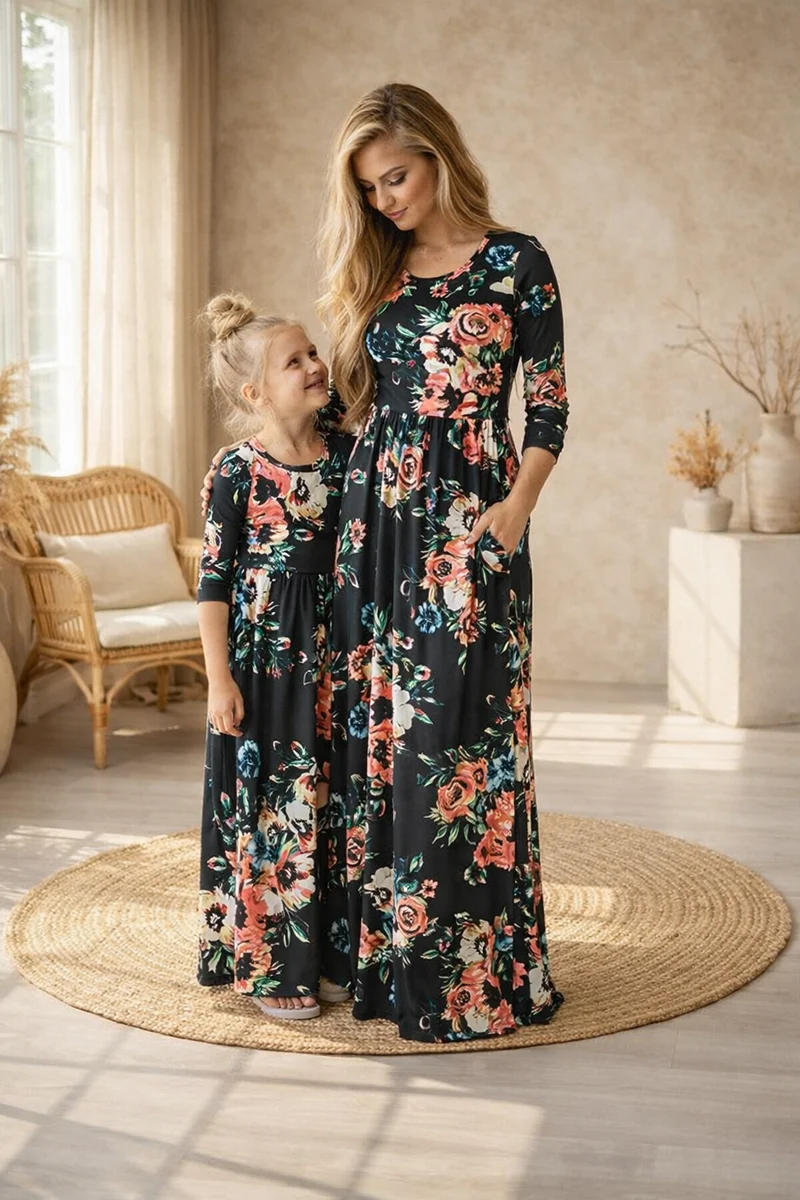 Mommy And Me Winter Dresses