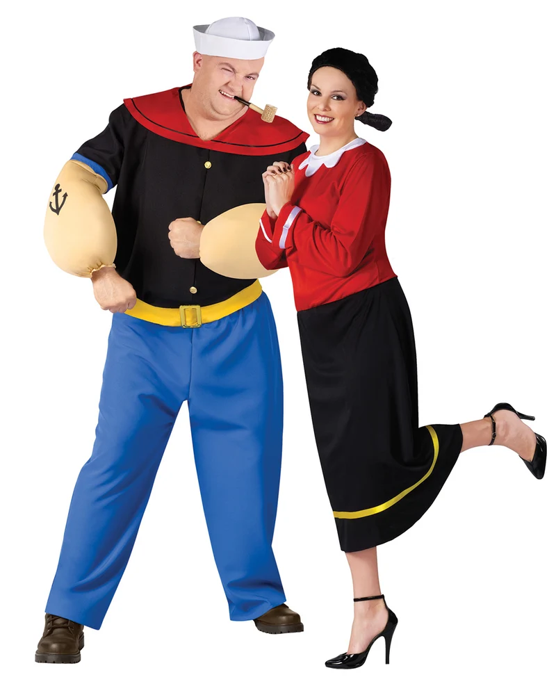 Original Popeye Kostüm Plus Size