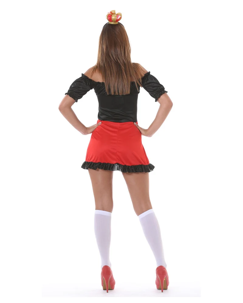 Sexy Herz Königin Kostüm