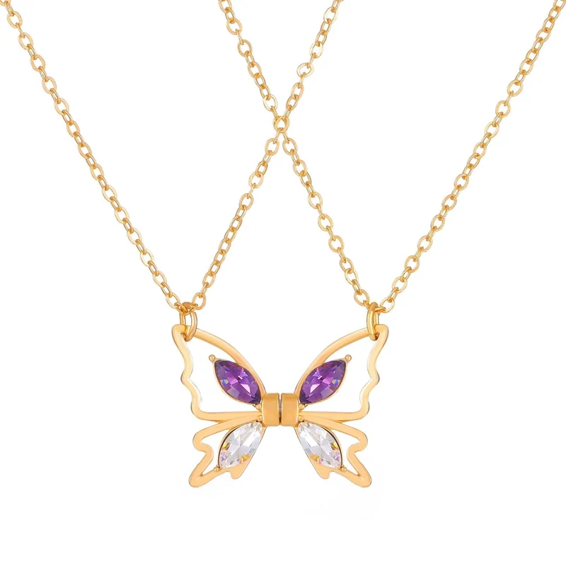 Magnetische Butterfly Halskette