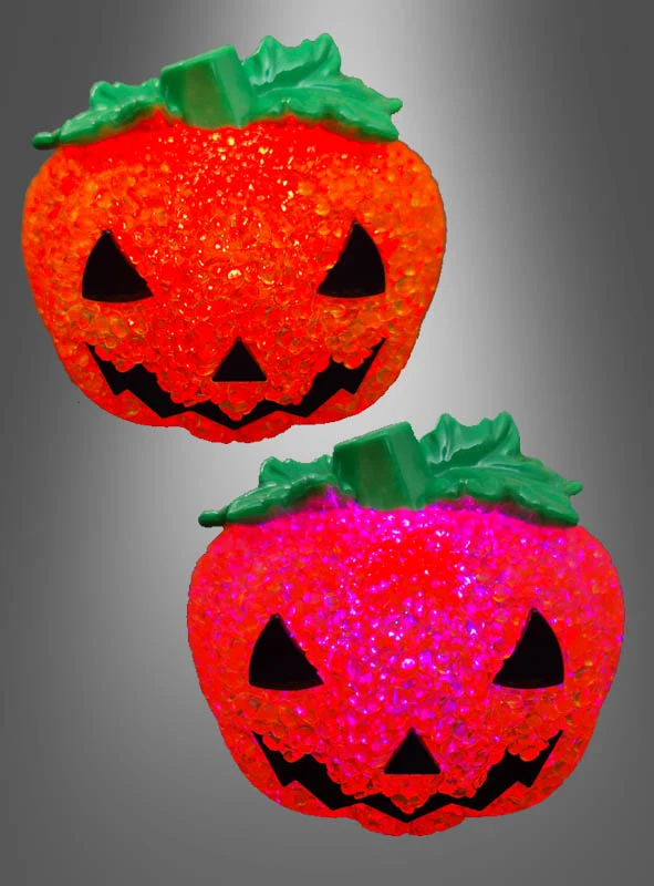Leuchtender Halloween Kürbis mit Farbwechsel
