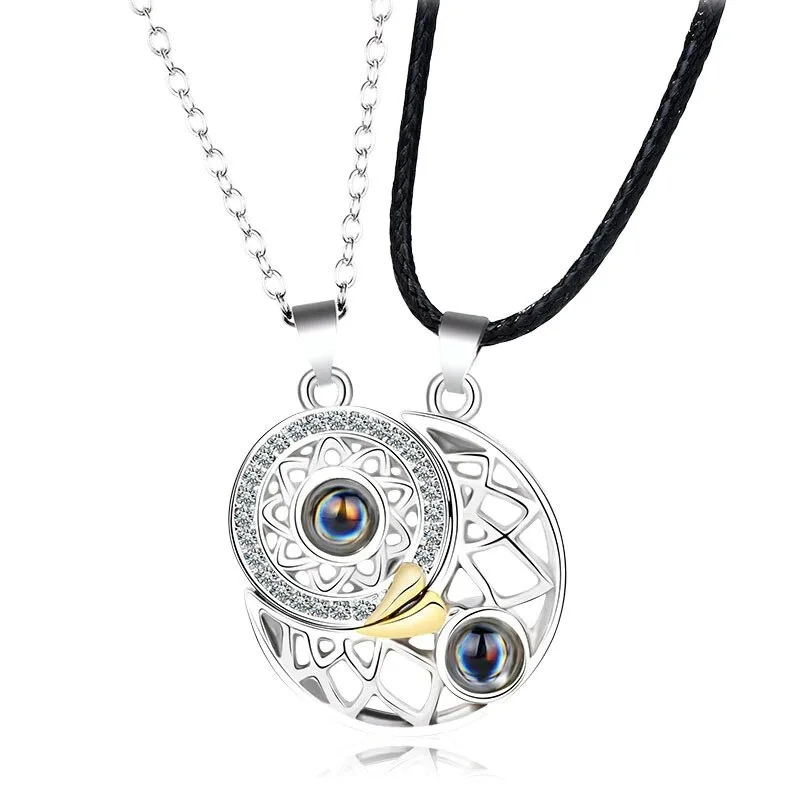 Moon Couple Necklace