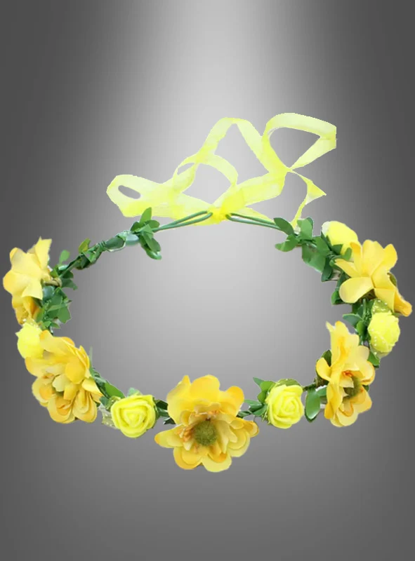 Hippie oder Elfen Blumen Haarkranz