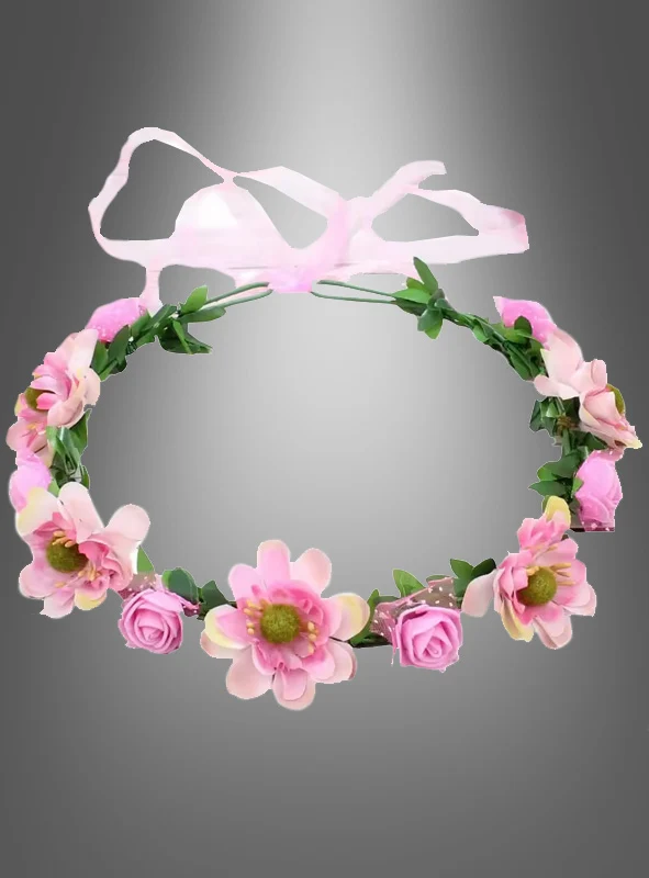 Hippie oder Elfen Blumen Haarkranz