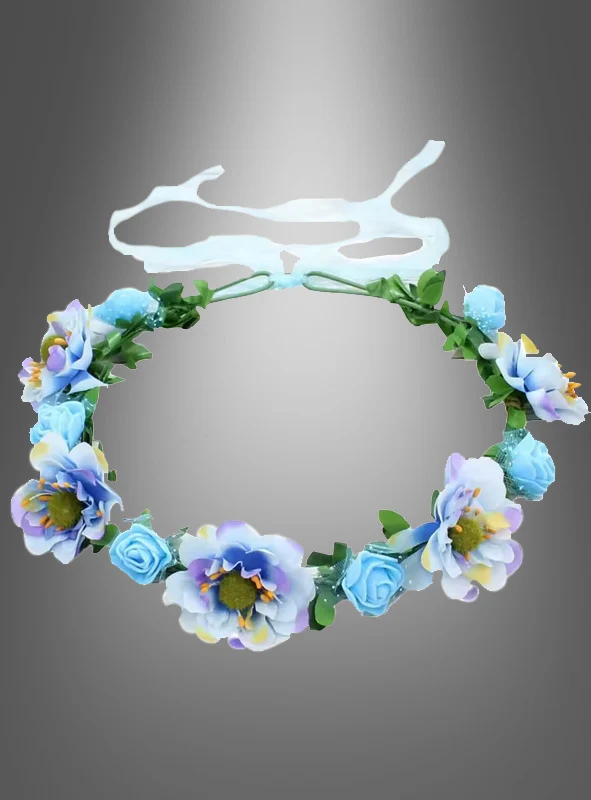 Hippie oder Elfen Blumen Haarkranz