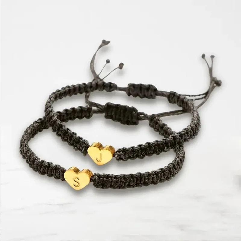 Bracelet Couple Lettre