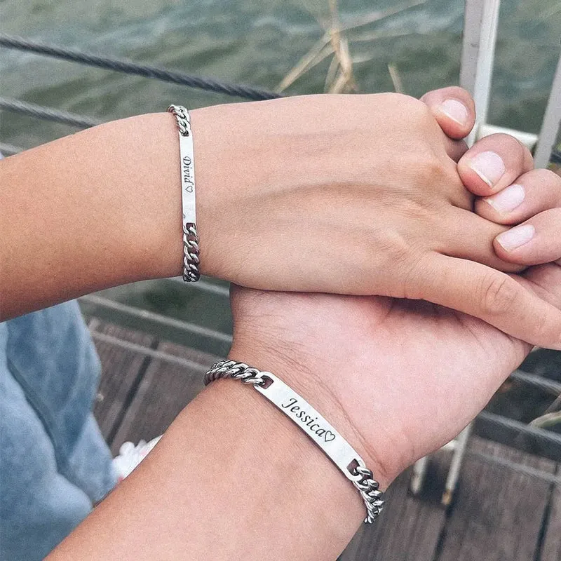 Bracelet Couple (Personnalisable)