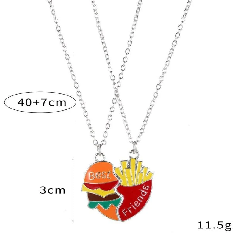 Burger Frites Anhänger