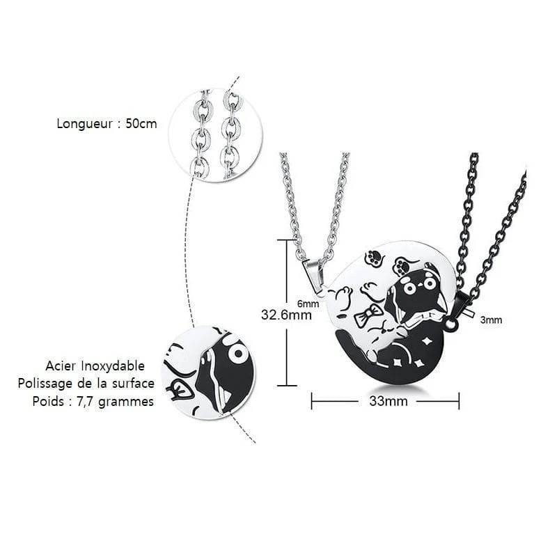 Set Von Anhänger Frau (Katze)